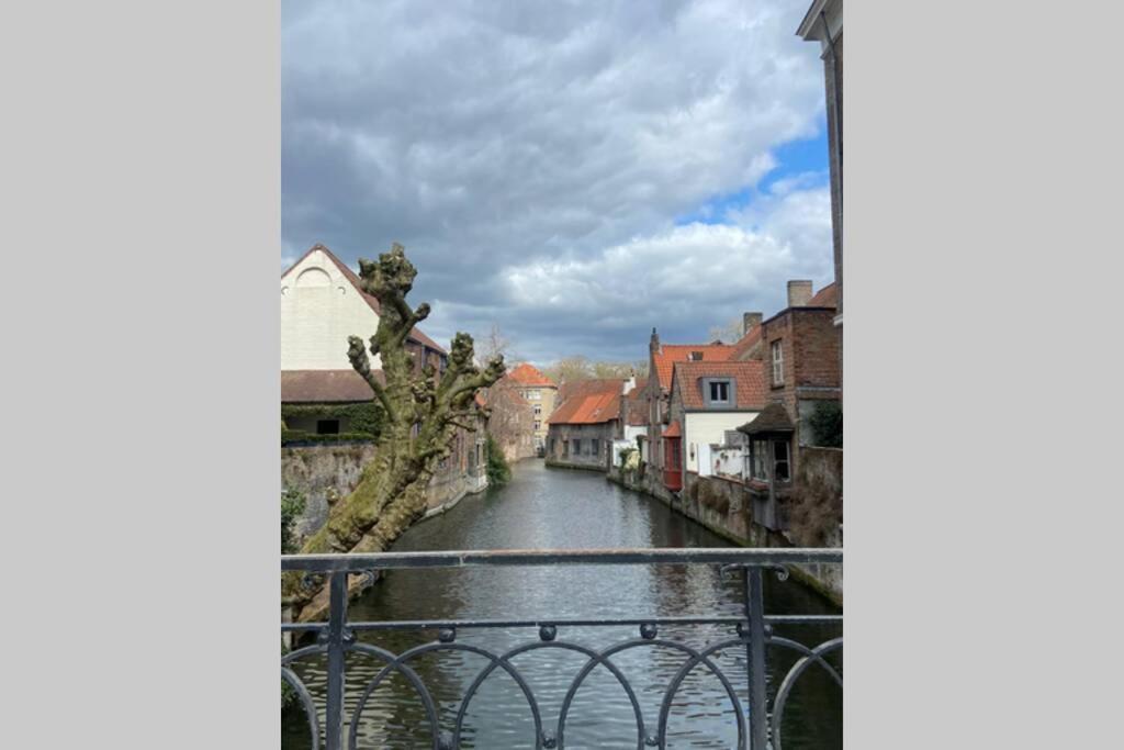 Studio With Terrace In 17Th Century House Daire Brugge Dış mekan fotoğraf